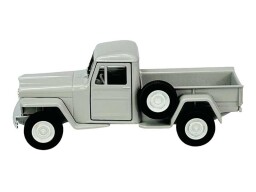 Welly Jeep Willys pickup 1947 1:34 šedý